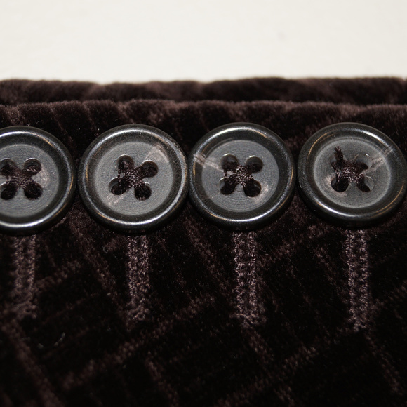 MICHAEL KORS 46R COCOA BROWN VELVET BLAZER